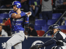 Agustín Murillo. El bateador de los charros en el juego de esta noche en Monterrey. @charrosbeisbol