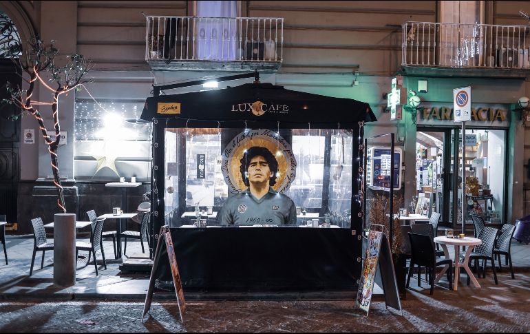 Nápoles, Italia. Maradona falleció a los 60 años el 25 de noviembre de 2020 debido a un paro cardio-respiratorio. AP / A. Garofalo