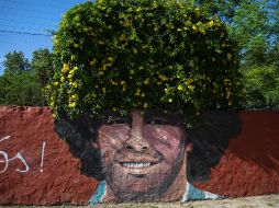 Poco después de la muerte de Diego Armando Maradona, proliferaron en Argentina murales con su imagen o de los momentos más emblemáticos de su carrera. AP / R. Abd
