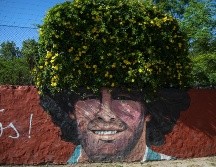 Poco después de la muerte de Diego Armando Maradona, proliferaron en Argentina murales con su imagen o de los momentos más emblemáticos de su carrera. AP / R. Abd