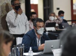 El secretario de Medio Ambiente de Jalisco, Sergio Graff Montero, abordó el tema del basurero irregular durante la glosa del tercer informe de gobierno. ESPECIAL