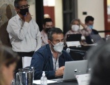 El secretario de Medio Ambiente de Jalisco, Sergio Graff Montero, abordó el tema del basurero irregular durante la glosa del tercer informe de gobierno. ESPECIAL
