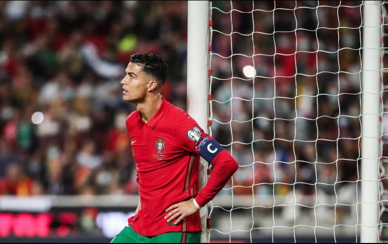 DEBE IR. Cristiano Ronaldo confirmó que el Mundial de Qatar 2022 marcaría su retiro de la selección. EFE/ARCHIVO