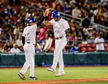 Un rally de tres carreras en el séptimo rollo fue la clave para que los Charros remontaran. TWITTER/charrosbeisbol
