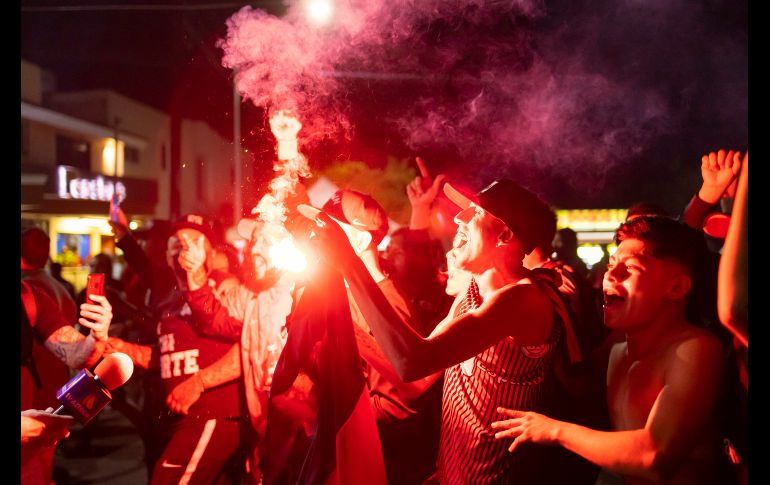 FIESTA. El Estadio Jalisco volvió a vivir una auténtica fiesta como hace tiempo no se veía. IMAGO7