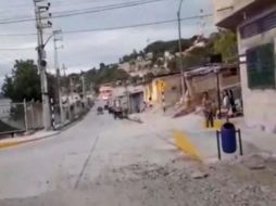 Usuarios de redes sociales han compartido imágenes y videos de cómo se vivió el sismo en Perú. AP /