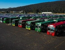 Revisan nueva flota de transporte público y camiones para el Peribús
