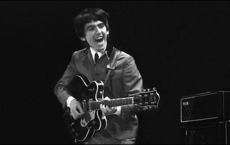 George knew how to find a way to become the lead guitarist for The Beatles.  AP/FILE