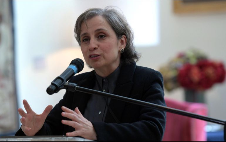 Aristegui cuestionó la actividad empresarial de los hijos del Presidente López Obrador. EFE/ARCHIVO