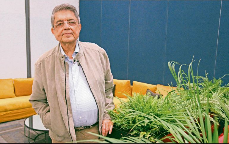 Sergio Ramírez. El escritor llegó a la FIL para presentar “Tongolele no sabía bailar”. El Informador/ A. Camacho