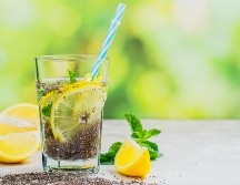 Agua de limón con chía. ISTOCK.