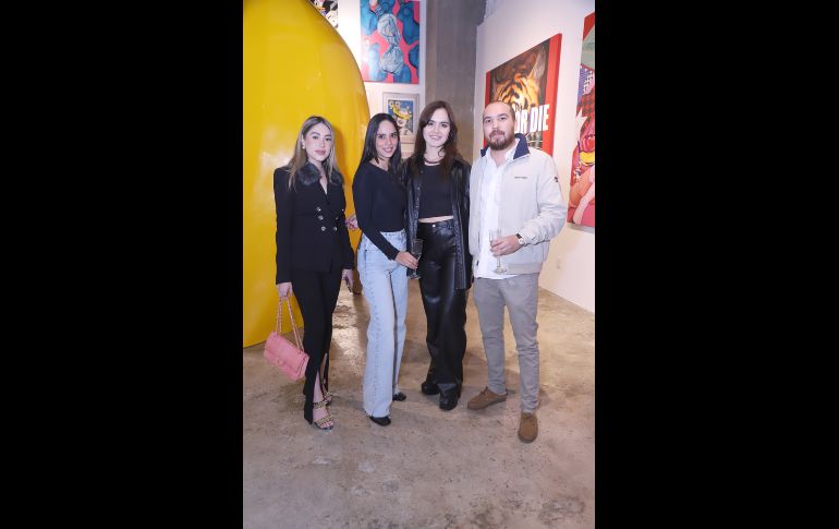 Jimena Villa, Liana López, Natalia Valenzuela y Sebastián Fernández Del Valle GENTE BIEN JALISCO/CLAUDIO JIMENO