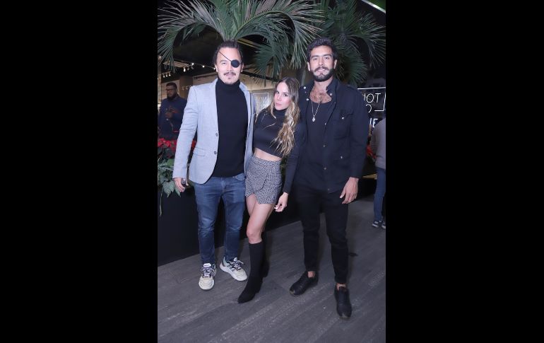 Iván López Barba, Vero Aldrete y Lalo Orozco GENTE BIEN JALISCO/CLAUDIO JIMENO