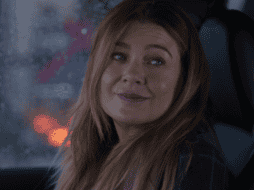 La actriz Ellen Pompeo como Meredith Grey en 