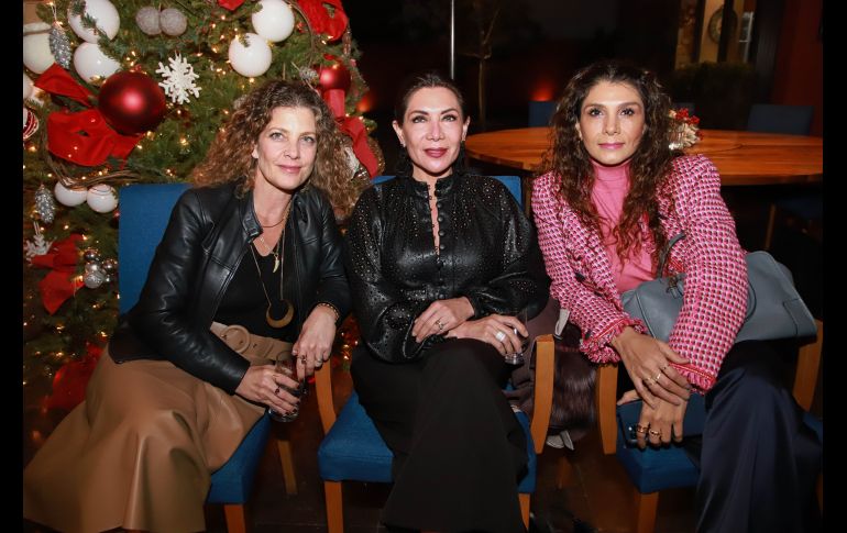 Marcela Zepeda, Lorena García de Celis y Claudia Villalón. GENTE BIEN JALISCO/TONY MARTÍNEZ