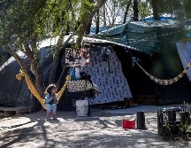 Migrantes han tenido que esperar en México más de un año mientras les dan cita para sus audiencias de asilo en EU. AFP/ARCHIVO
