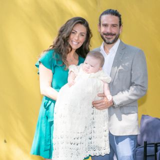 Sociales: Bautizo de León Laveaga