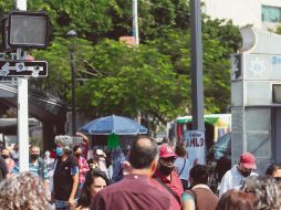 Padrón. En la metrópoli apenas se tienen instalados 22 semáforos auditivos, pero seis no sirven (aparato con fallas en la Calzada Independencia y Javier Mina). El Informador/ G. Gallo