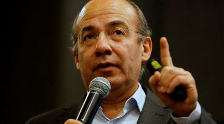 Felipe Calderón no se cortó y respondió el mensaje navideño de AMLO. EFE/ARCHIVO