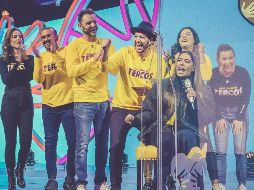 El  punto de las 08:00 horas comenzó en televisión el Teletón 2021. TWITTER / @TeletonMexico