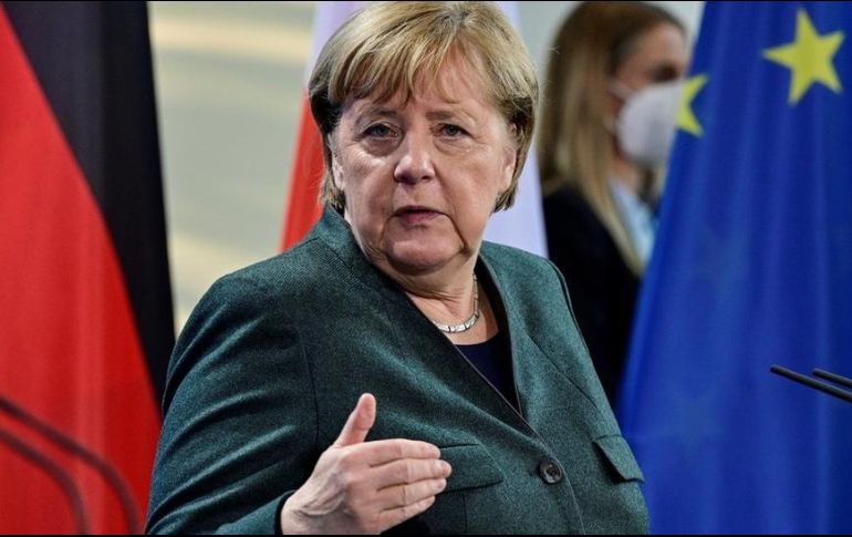 Se despide. Ángela Merkel solicitó a los alemanes a vacunarse contra el coronavirus. El Informador