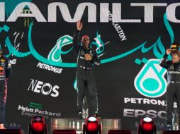 Hamilton busca conquistar su quinto título y el octavo de su trayectoria en la F1. AP / H. Ammar