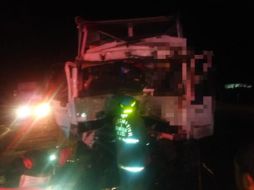 Los hechos sucedieron en el kilómetro 85 de dicha vía, a la altura de la ex caseta de Ciudad Guzmán con sentido a Guadalajara. ESPECIAL /