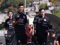 Primera vez. Benjamín Galdames (izq.) y Marcelo Flores (der.) podrían debutar con la Selección absoluta ante los andinos. @miseleccionmxen