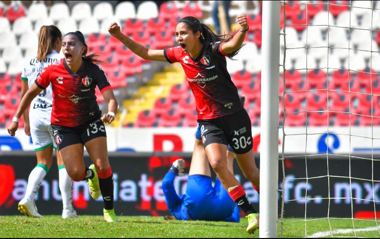 Las rojinegras del Atlas dejaron en el camino a Santos y ahora buscarán el boleto a la final ante Rayadas de Monterrey. IMAGO7