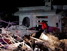 La explosión de pirotecnia se registró la noche del 6 de diciembre, en la localidad Santiago Tenango del municipio Felipe Ángeles. EFE/H. Ríos