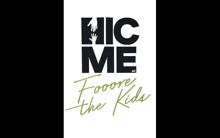 Logo Hic Me Fooore the Kids. GENTE BIEN JALISCO/CLAUDIO JIMENO