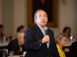 Aunque está muy lejos de encontrarse entre los favoritos, el nombre de Felipe Calderón figura entre las opciones. EFE/ARCHIVO