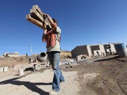 Los trabajadores del campo y los de la construcción reportan un ingreso diario de 270.46 y 299.54 pesos diarios respectivamente, por lo que su aguinaldo se ubicaría alrededor de 4 mil 56.90 pesos y 4 mil 493.08 pesos en cada caso. EL INFORMADOR / ARCHIVO