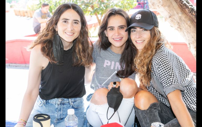 Fabiola Sánchez, Ivanna Orozco y Daniella Sánchez. GENTE BIEN JALISCO/JORGE SOLTERO