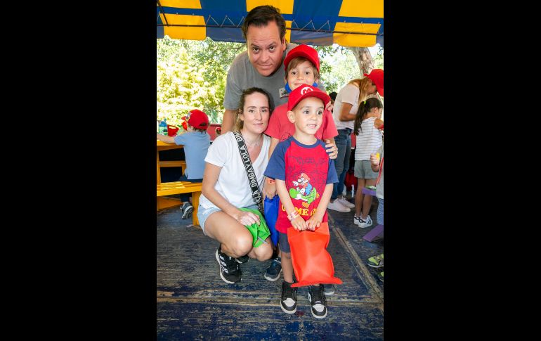 Alfonso Pelayo, Marcelo Reynoso, Abril Reynoso y Patricio Mercado. GENTE BIEN JALISCO/JORGE SOLTERO