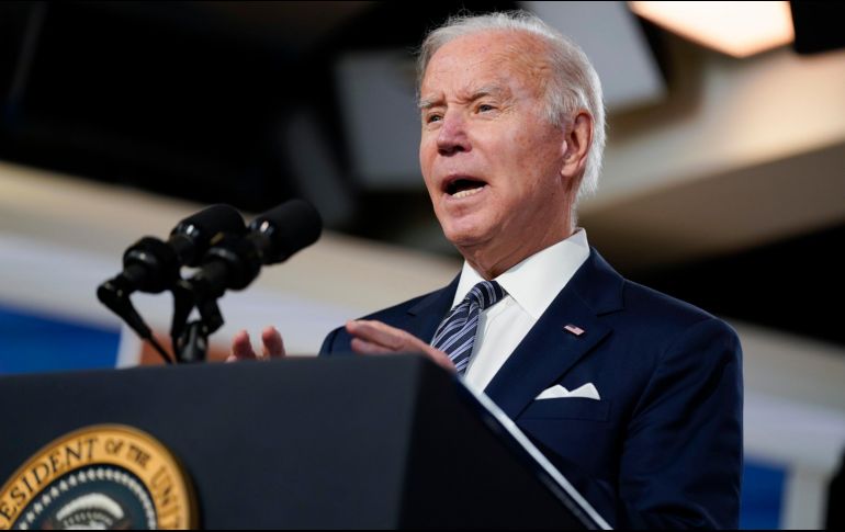 Joe Biden aprovechó la llamada para felicitar al canciller alemán por su nombramiento. AP/E. Vucci