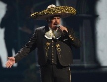 Hoy domingo murió el cantante Vicente Fernández a los 81 años de edad. AP / ARCHIVO