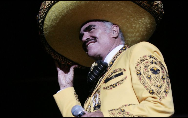 Este domingo 12 de diciembre murió el legendario cantante mexicano Vicente Fernández a los 81 años de edad. EL INFORMADOR / ARCHIVO
