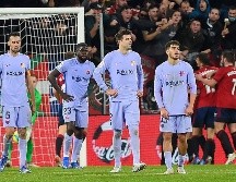 Con este resultado, los dirigidos por Xavi Hernández se hunden en el octavo puesto de LaLiga y solo suman 2 victorias en los últimos cinco duelos del campeonato local.  AFP/A. Gillenea