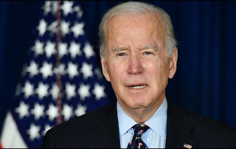 El presidente Joe Biden envió condolencias a la familia de Vicente Fernández. AFP/ARCHIVO