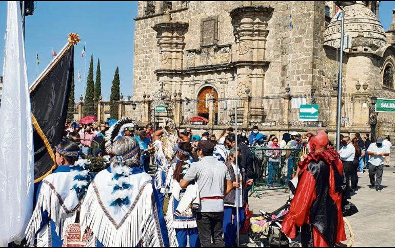 DÍA DE LA VIRGEN. Los fieles acudieron al Santuario. EL INFORMADOR/ E. GÓMEZ
