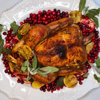 Prepara “pavo al horno navideño” para la cena de Nochebuena