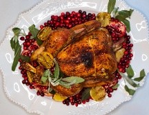 Pavo al horno navideño para una cena inolvidable. ESPECIAL/Photo by Nicholas Grande on Unsplash.
