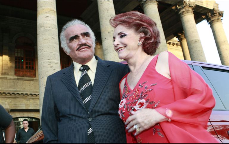 Refugio “Cuquita” y Vicente Fernández estuvieron casados por 58 años. EL INFORMADOR / ARCHIVO