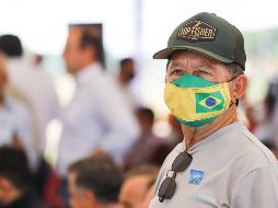 Las nuevas medidas sanitarias han sido fuertemente criticadas por el presidente Jair Bolsonaro. EFE/N. Aguilar