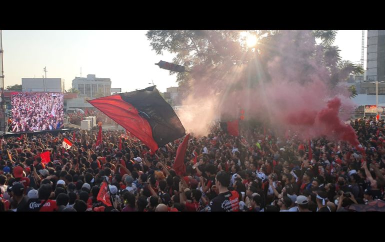 Todos los jugadores fueron ovacionados, sobre todo el cancerbero Camilo Vargas y el delantero Julio Furch. EL INFORMADOR/J. Robles