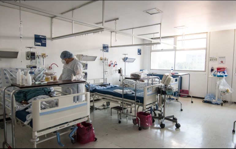 México acumula más de 3.9 millones de contagios y casi 297 mil muertes confirmadas. NTX / ARCHIVO