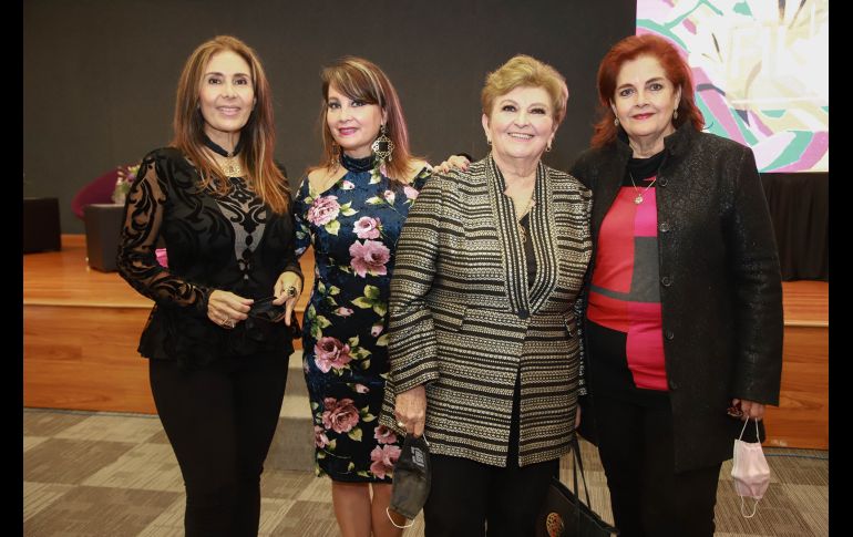 Gerladine Herrera, Nalledka Vega, Geraldine Vega y Martha Lilia Silva.GENTE BIEN JALISCO/TONY MARTÍNEZ