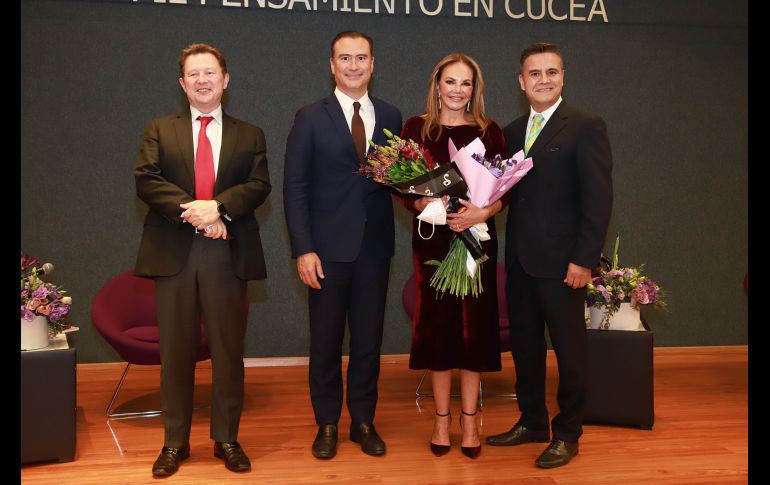 Roberto Salinas, Manuel Herrera, Paty Chávez y Francisco Anaya.GENTE BIEN JALISCO/TONY MARTÍNEZ