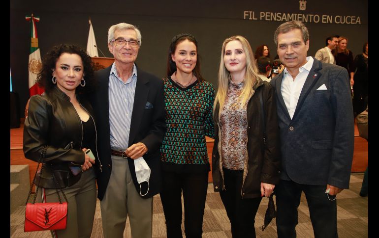 Zayda Quintero, Alfonso Chávez, Daniela Chávez, Esperanza Dueñas y Armando Chávez.GENTE BIEN JALISCO/TONY MARTÍNEZ